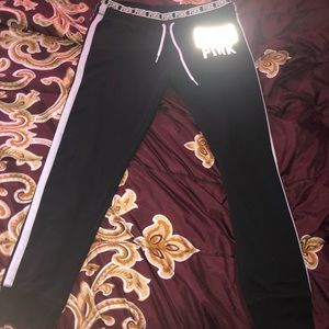Pink sweatpants